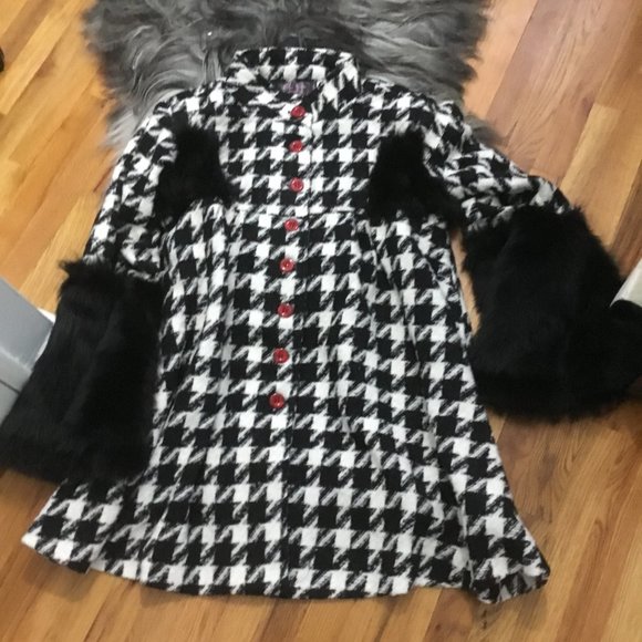 Unique Vintage Wax Poetic Marie swing coat size 2x New - Picture 2 of 4